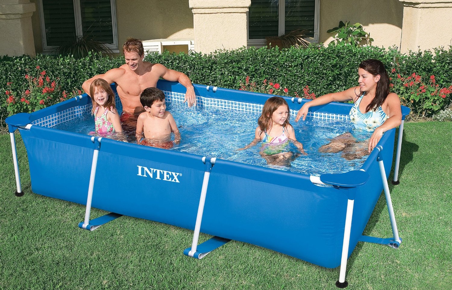 Rectangular Family Frame Pools