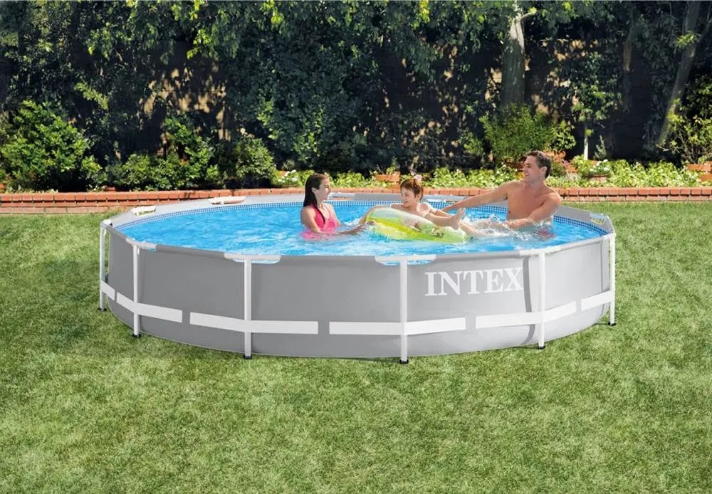 Round Prism Frame Swimming Pools
